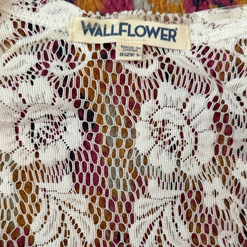 Wallflower Floral Lace Cardigan - Picture 2 of 6